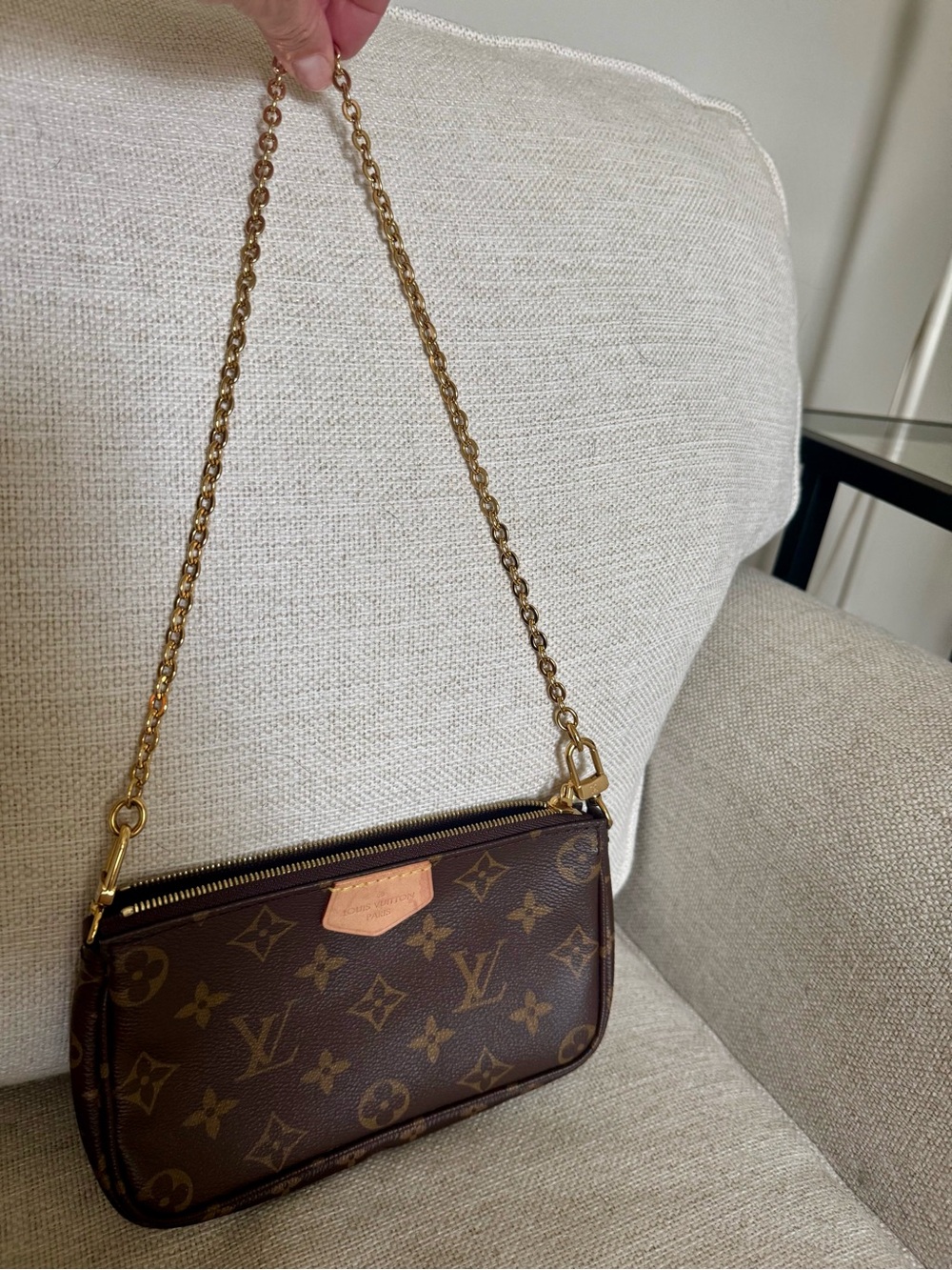 Louis Vuitton Monogram Multi Pochette Accessories Mini Pochette